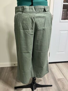 croft & barrow Sage Green Elastic Waist Pants